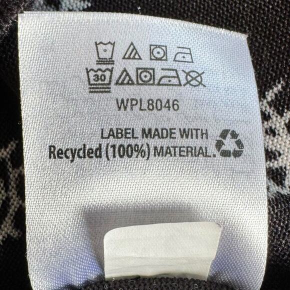 🍀Jenni Pajama Sleep Shirt Black All Seeing Eye Stretch Pocket Pullover SMALL - Picture 9 of 9